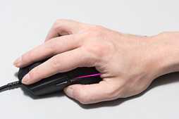 画像ギャラリー No.045のサムネイル画像 / 「Pro Gaming Mouse」レビュー。Logicool G初の「PRO」マウス，性能は文句なしだが……