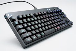 画像ギャラリー No.002のサムネイル画像 / Logicool G「Pro Mechanical Gaming Keyboard」レビュー。シンプルな外観の10キーレスRomer-Gモデル，その価値は