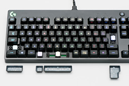 画像ギャラリー No.010のサムネイル画像 / Logicool G「Pro Mechanical Gaming Keyboard」レビュー。シンプルな外観の10キーレスRomer-Gモデル，その価値は