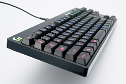 画像ギャラリー No.011のサムネイル画像 / Logicool G「Pro Mechanical Gaming Keyboard」レビュー。シンプルな外観の10キーレスRomer-Gモデル，その価値は