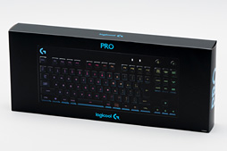 画像ギャラリー No.024のサムネイル画像 / Logicool G「Pro Mechanical Gaming Keyboard」レビュー。シンプルな外観の10キーレスRomer-Gモデル，その価値は