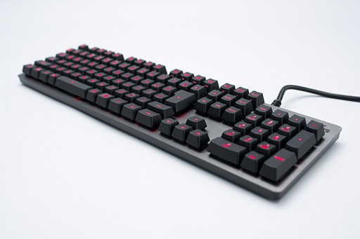 画像ギャラリー No.004のサムネイル画像 / 6月15日発売のLogicool G「G413 Mechanical Gaming Keyboard」をテスト。初のフローティングデザイン採用モデルは，打鍵感が違う!?