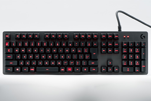画像ギャラリー No.006のサムネイル画像 / 6月15日発売のLogicool G「G413 Mechanical Gaming Keyboard」をテスト。初のフローティングデザイン採用モデルは，打鍵感が違う!?