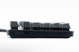 画像ギャラリー No.008のサムネイル画像 / 6月15日発売のLogicool G「G413 Mechanical Gaming Keyboard」をテスト。初のフローティングデザイン採用モデルは，打鍵感が違う!?