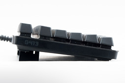 画像ギャラリー No.009のサムネイル画像 / 6月15日発売のLogicool G「G413 Mechanical Gaming Keyboard」をテスト。初のフローティングデザイン採用モデルは，打鍵感が違う!?