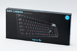 画像ギャラリー No.032のサムネイル画像 / 6月15日発売のLogicool G「G413 Mechanical Gaming Keyboard」をテスト。初のフローティングデザイン採用モデルは，打鍵感が違う!?