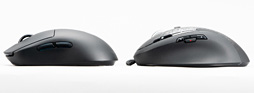 画像ギャラリー No.006のサムネイル画像 / Logicool G「PRO Wireless」「PRO HERO」レビュー。重量約80gのワイヤレスと約83gのワイヤードは軽量マウスの最適解か？