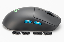 画像ギャラリー No.009のサムネイル画像 / Logicool G「PRO Wireless」「PRO HERO」レビュー。重量約80gのワイヤレスと約83gのワイヤードは軽量マウスの最適解か？