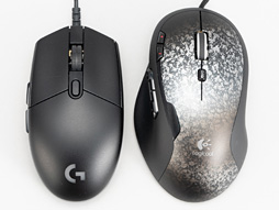 画像ギャラリー No.026のサムネイル画像 / Logicool G「PRO Wireless」「PRO HERO」レビュー。重量約80gのワイヤレスと約83gのワイヤードは軽量マウスの最適解か？