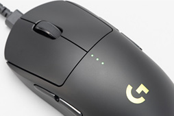 画像ギャラリー No.036のサムネイル画像 / Logicool G「PRO Wireless」「PRO HERO」レビュー。重量約80gのワイヤレスと約83gのワイヤードは軽量マウスの最適解か？