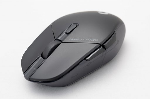 画像ギャラリー No.001のサムネイル画像 / 軽量ワイヤレスマウス「G303 Shroud Edition」レビュー。有名ストリーマーとのコラボモデルは，全体的に使いやすくバッテリーの持ちもいい