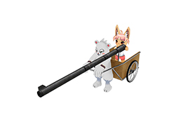 画像ギャラリー No.002のサムネイル画像 / 「ペーパーマン」，荷車ぬいぐるみやぬいぐるみ銃など新アイテムが登場