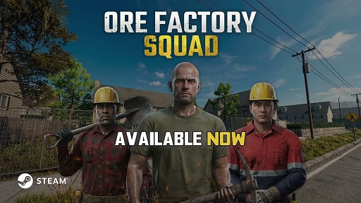 画像ギャラリー No.001のサムネイル画像 / 4人協力採掘・工場建設シム「Ore Factory Squad」配信開始。掘った資源を加工・出荷して資金を稼ぎ，巨大な生産工場を作り上げよう