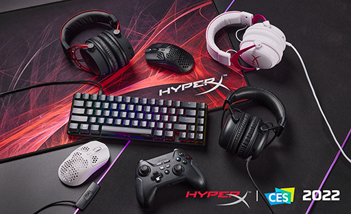 画像ギャラリー No.002のサムネイル画像 / HyperX，最大300時間動作のワイヤレスヘッドセットや100時間動作のマウスなどをCES 2022で発表