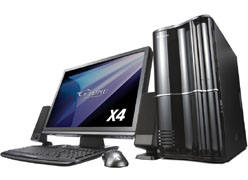 画像ギャラリー No.001のサムネイル画像 / G-Tune，Phenom II X4 965＆HD 4890搭載で12万円のゲーマー向けPC