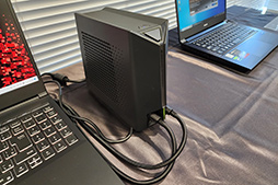 画像ギャラリー No.009のサムネイル画像 / 「G-Tune」から外付け液冷ユニット対応ノートPCや1.8kgの軽量ノートPCが発売に。3年無償保証や送料無料も見逃せない