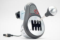 画像ギャラリー No.002のサムネイル画像 / HW短評：Thrustmaster「TH8A Add-On Shifter」（2）単体シフトユニットの追加で，ステアリングコントローラの使い勝手はどう変わる？