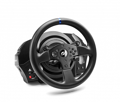 画像ギャラリー No.004のサムネイル画像 / Thrustmaster製ステアリングコントローラ「T300RS」に，「GT SPORT」ライセンス取得版が加わる