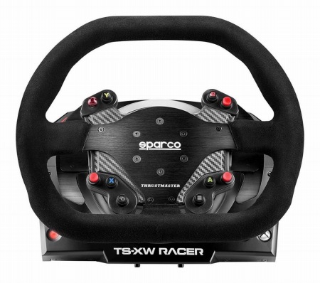 画像ギャラリー No.002のサムネイル画像 / MSY，ThrustmasterとSPARCOのコラボモデルとなるステアリングコントローラを発売。PCとXbox Oneに対応