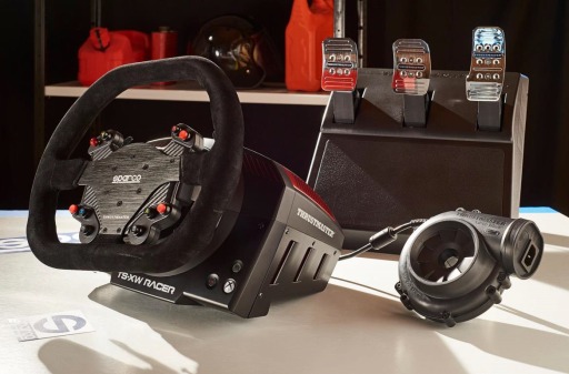 画像ギャラリー No.003のサムネイル画像 / MSY，ThrustmasterとSPARCOのコラボモデルとなるステアリングコントローラを発売。PCとXbox Oneに対応