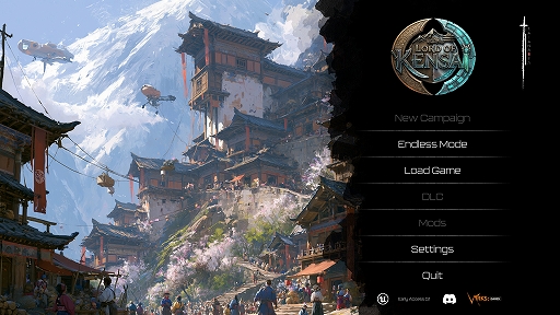 画像ギャラリー No.001のサムネイル画像 / 戦国×サイバーパンクの都市建設シム「Daimyō of Kensai」，早期アクセス版を8月18日にSteamで配信