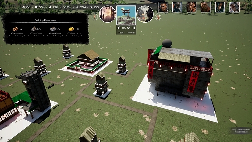 画像ギャラリー No.005のサムネイル画像 / 戦国×サイバーパンクの都市建設シム「Daimyō of Kensai」，早期アクセス版を8月18日にSteamで配信
