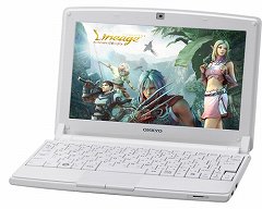 画像ギャラリー No.001のサムネイル画像 / オンキヨー，「リネージュ」推奨ノートPC＆動作認定Netbookを発表