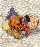 画像ギャラリー No.009のサムネイル画像 / 「AngelLoveOnline」，ハロウィンイベントが開催。各街が限定デコレーションに