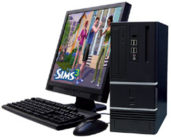 画像ギャラリー No.001のサムネイル画像 / ドスパラ，ノート＆ミニタワーの「ザ・シムズ3」推奨PCを発売