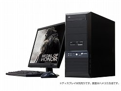 画像ギャラリー No.001のサムネイル画像 / 12万円からの「メダル オブ オナー」推奨PC 2モデル，ドスパラが発売