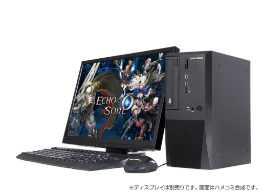画像ギャラリー No.001のサムネイル画像 / ドスパラの「ECHO OF SOUL（EOS）」はゲーム内特典付き，6モデル展開