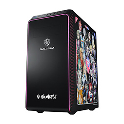 画像ギャラリー No.003のサムネイル画像 / ゲームPC「GALLERIA」とVTuberグループ「ぶいすぽっ！」のコラボPCが刷新。側面にメンバーのイラストを描いた特別仕様に
