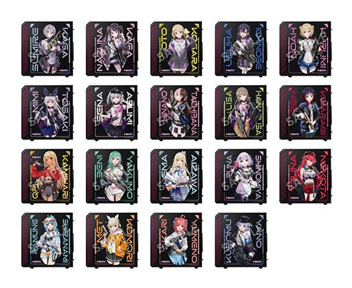 画像ギャラリー No.009のサムネイル画像 / ゲームPC「GALLERIA」とVTuberグループ「ぶいすぽっ！」のコラボPCが刷新。側面にメンバーのイラストを描いた特別仕様に