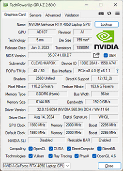 画像ギャラリー No.005のサムネイル画像 / 20万円以下で買えるゲームノートPC「GALLERIA RL7C-R45-4」は，ゲームをどれくらい快適にプレイできるのか【レビュー】