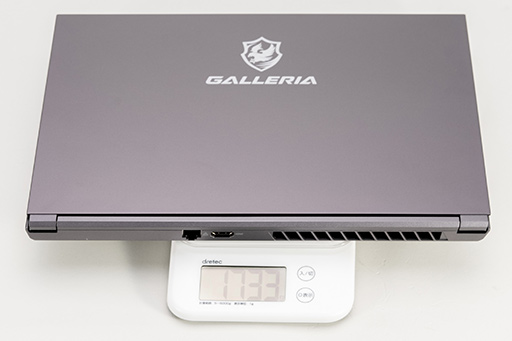 画像ギャラリー No.009のサムネイル画像 / 20万円以下で買えるゲームノートPC「GALLERIA RL7C-R45-4」は，ゲームをどれくらい快適にプレイできるのか【レビュー】