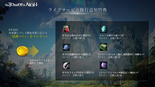 画像ギャラリー No.011のサムネイル画像 / 「The Tower of AION」，新規サーバー「X」の基本情報と移行特典を発表。新クラス「ルミネス ウイング」などの情報も明らかに