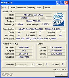 画像ギャラリー No.003のサムネイル画像 / 3MB L2の「Core 2 Duo E7200」パフォーマンス速報。Phenom X3キラーか？