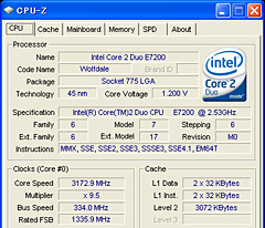 画像ギャラリー No.004のサムネイル画像 / 3MB L2の「Core 2 Duo E7200」パフォーマンス速報。Phenom X3キラーか？