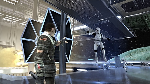 画像ギャラリー No.008のサムネイル画像 / ［E3 2008＃33］フォースと共にあれ！　「Star Wars： The Force Unleashed」はフォースをグリグリと使えるアクションゲーム
