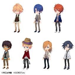 画像ギャラリー No.005のサムネイル画像 / 「アットゲームズ」，うたの☆プリンスさまっ♪のコーディネートゲームをリリース