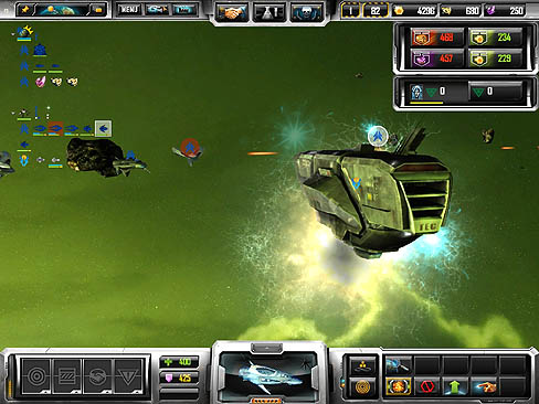 画像ギャラリー No.003のサムネイル画像 / 大宇宙の覇者を目指すSF RTS，「シンズ オブ ア ソーラーエンパイア 日本語版」のスクリーンショットを掲載