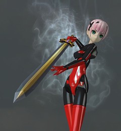 画像ギャラリー No.002のサムネイル画像 / 「武装神姫」，暖かい春にぴったりのさわやかなワンピース登場