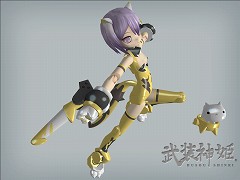 画像ギャラリー No.004のサムネイル画像 / 「武装神姫」，暖かい春にぴったりのさわやかなワンピース登場