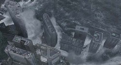 画像ギャラリー No.002のサムネイル画像 / プロメテック，映画「252生存者あり」に1000万パーティクルの高波シミュレーションデータを提供