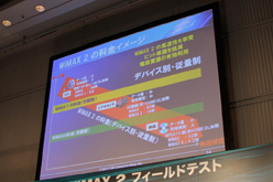画像ギャラリー No.009のサムネイル画像 / 100Mbps超えの通信速度を無線で実現へ。UQ，「WiMAX 2」のフィールドテストを公開