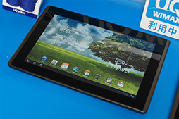 画像ギャラリー No.006のサムネイル画像 / UQ，WiMAX対応のルーターやAndroidタブレットなどの新製品を披露。2012年8月末を目途に横浜市営地下鉄を対応エリアに