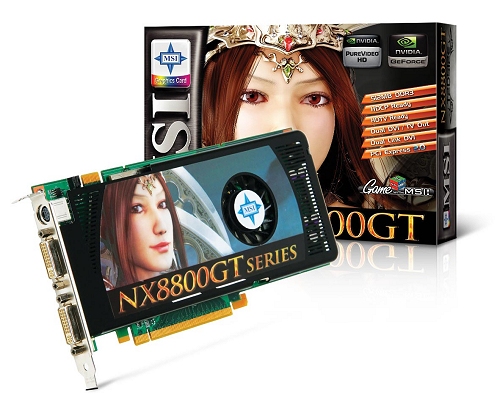画像ギャラリー No.002のサムネイル画像 / MSI，GeForce 8800 GT搭載の「NX8800GT-T2D512E」を発表