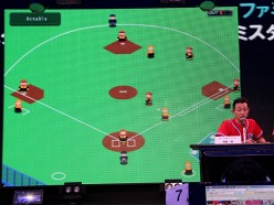 画像ギャラリー No.014のサムネイル画像 / 「ファミスタ オンライン 全国トーナメント」の決勝大会をレポート。槙原寛己さんと石川梨華さんも応援に駆けつけた！