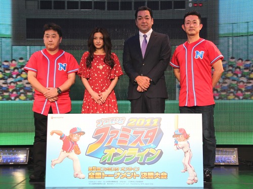 画像ギャラリー No.018のサムネイル画像 / 「ファミスタ オンライン 全国トーナメント」の決勝大会をレポート。槙原寛己さんと石川梨華さんも応援に駆けつけた！