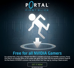 画像ギャラリー No.001のサムネイル画像 / Valve，NVIDIAユーザー専用の「Portal」デモ版をリリース